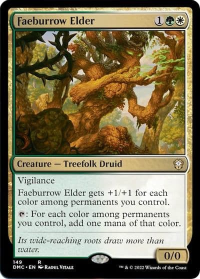 Faeburrow Elder Commander: Dominaria United Magic card