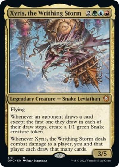 Xyris the Writhing Storm Commander: Dominaria United Magic card
