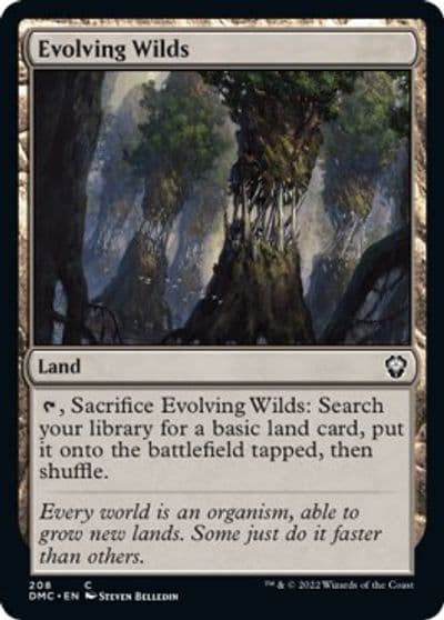 Evolving Wilds Commander: Dominaria United Magic card