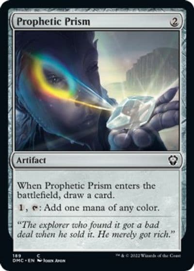 Prophetic Prism Commander: Dominaria United Magic card