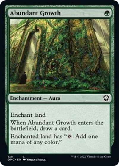 Abundant Growth Commander: Dominaria United Magic card