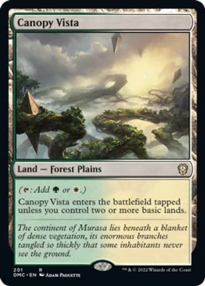 Canopy Vista Commander: Dominaria United Magic card