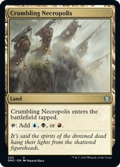 Crumbling Necropolis Commander: Dominaria United Magic card