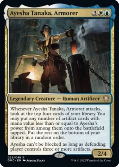 Ayesha Tanaka Armorer Commander: Dominaria United Magic card