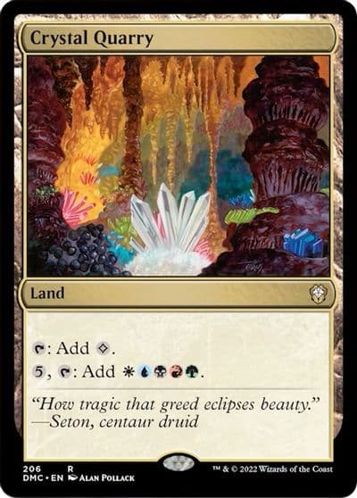 Crystal Quarry Commander: Dominaria United Magic card