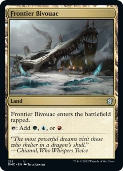 Frontier Bivouac Commander: Dominaria United Magic card