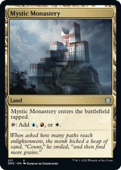 Mystic Monastery Commander: Dominaria United Magic card