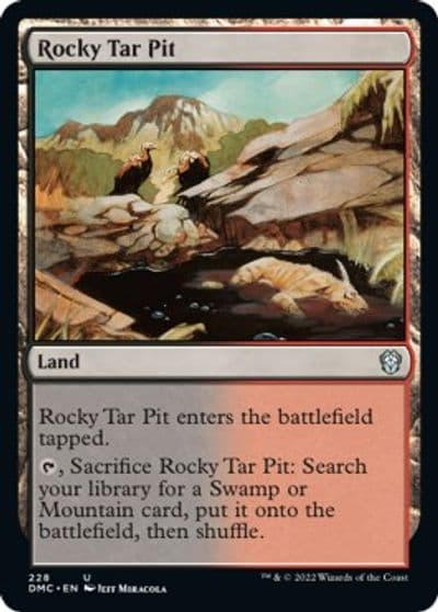 Rocky Tar Pit Commander: Dominaria United Magic card