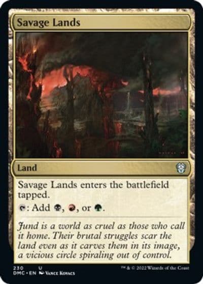 Savage Lands Commander: Dominaria United Magic card