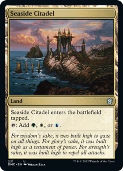 Seaside Citadel Commander: Dominaria United Magic card