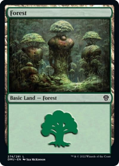 Forest 274 Dominaria United Magic card