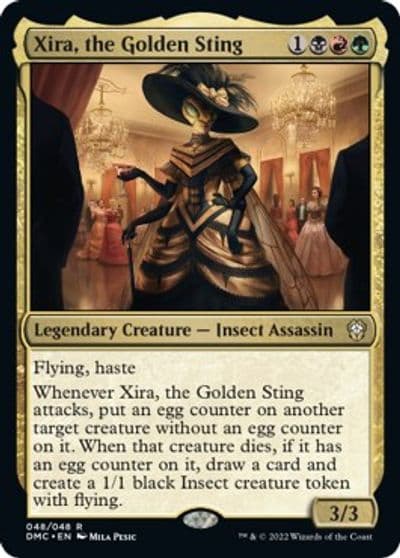 Xira the Golden Sting Commander: Dominaria United Magic card