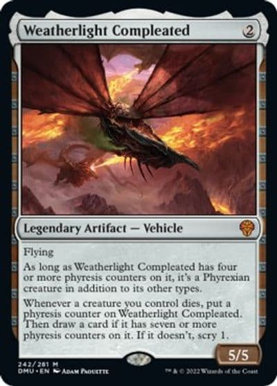 Weatherlight Compleated Dominaria United Magic card