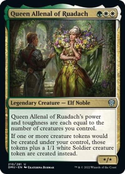 Queen Allenal of Ruadach Dominaria United Magic card