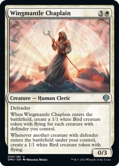 Wingmantle Chaplain Dominaria United Magic card