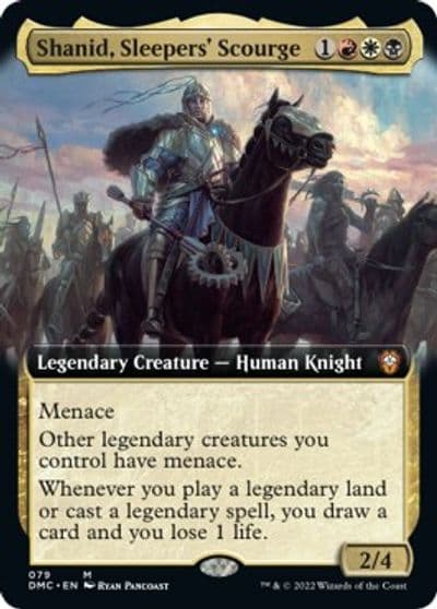 Shanid Sleepers Scourge Extended Art Commander: Dominaria United Magic card