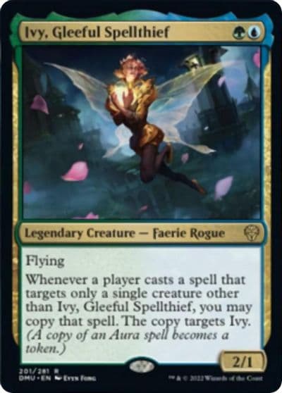 Ivy Gleeful Spellthief Dominaria United Magic card