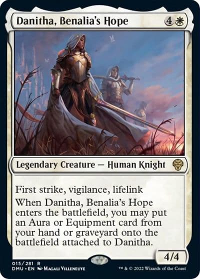Danitha Benalias Hope Dominaria United Magic card