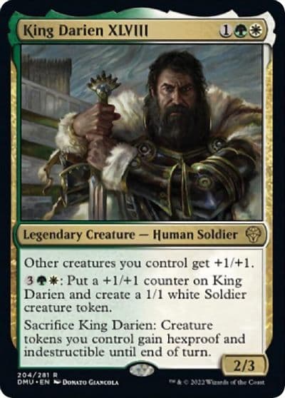 King Darien XLVIII Dominaria United Magic card