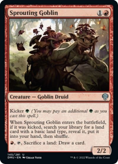 Sprouting Goblin Dominaria United Magic card
