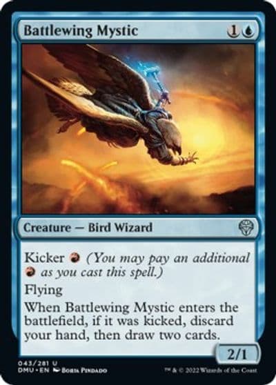 Battlewing Mystic Dominaria United Magic card
