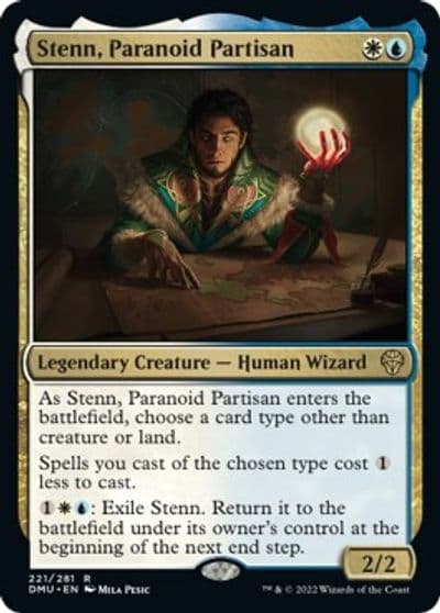 Stenn Paranoid Partisan Dominaria United Magic card