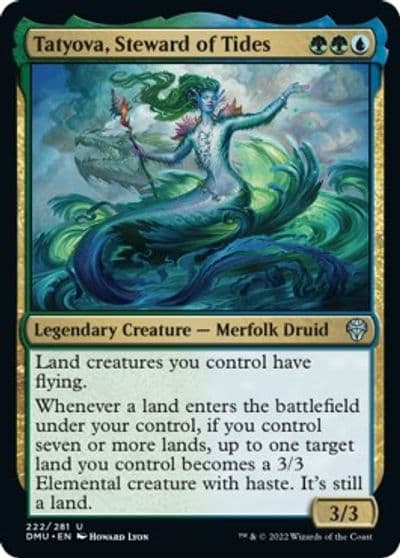 Tatyova Steward of Tides Dominaria United Magic card