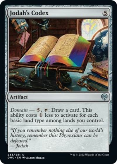 Jodahs Codex Dominaria United Magic card