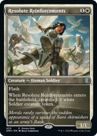 Resolute Reinforcements Promo Pack: Dominaria United Magic card