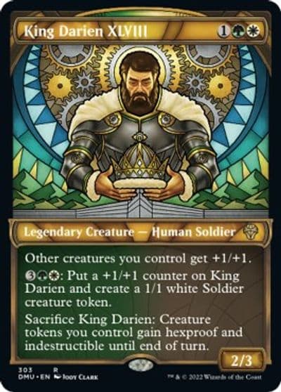 King Darien XLVIII Showcase Dominaria United Magic card