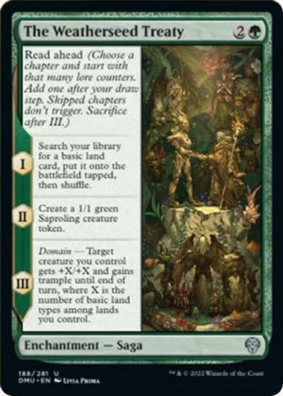 The Weatherseed Treaty Dominaria United Magic card