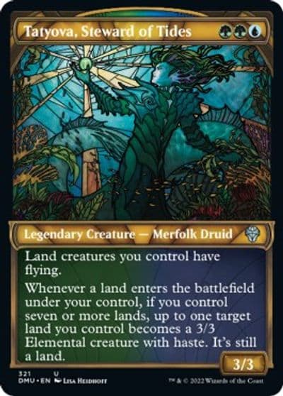 Tatyova Steward of Tides Showcase Dominaria United Magic card