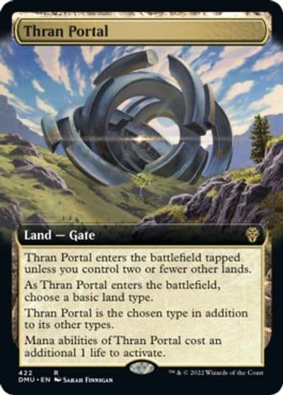 Thran Portal Extended Art Dominaria United Magic card