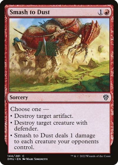 Smash to Dust Dominaria United Magic card