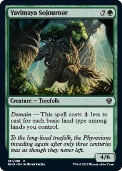 Yavimaya Sojourner Dominaria United Magic card
