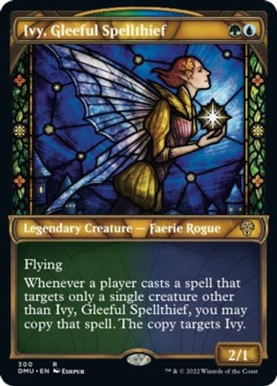 Ivy Gleeful Spellthief Showcase Dominaria United Magic card