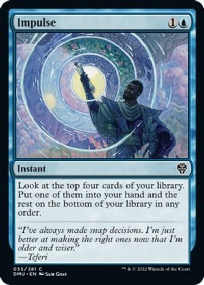 Impulse Dominaria United Magic card
