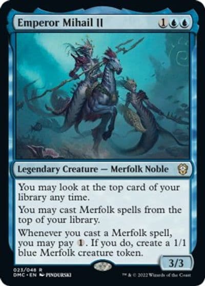 Emperor Mihail II Commander: Dominaria United Magic card