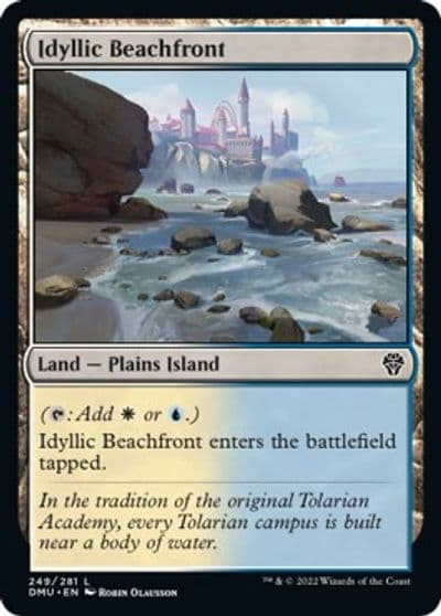 Idyllic Beachfront Dominaria United Magic card