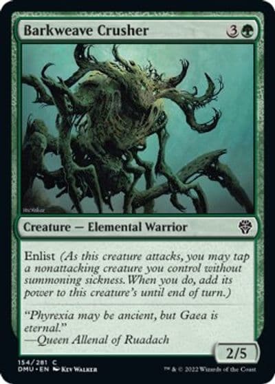 Barkweave Crusher Dominaria United Magic card
