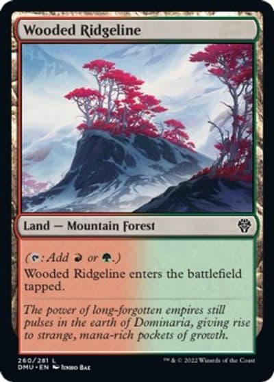Wooded Ridgeline Dominaria United Magic card