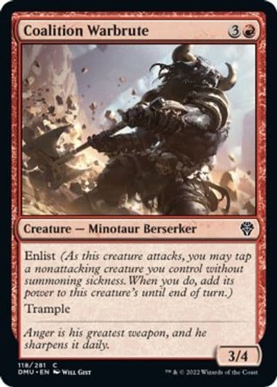 Coalition Warbrute Dominaria United Magic card