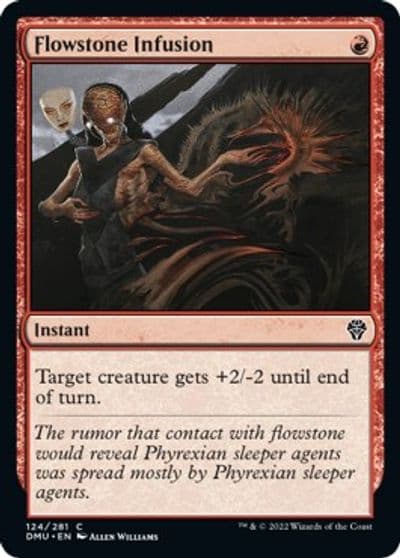Flowstone Infusion Dominaria United Magic card