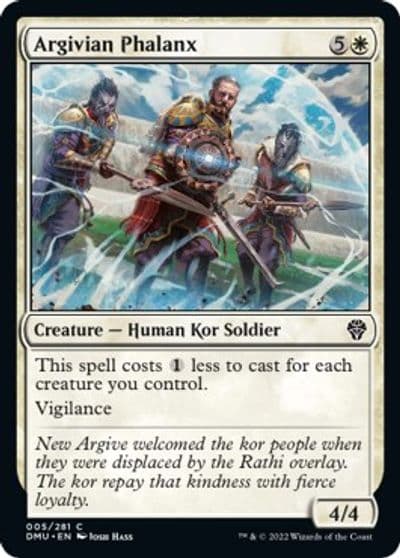 Argivian Phalanx Dominaria United Magic card