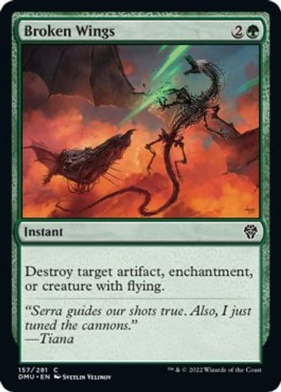 Broken Wings Dominaria United Magic card