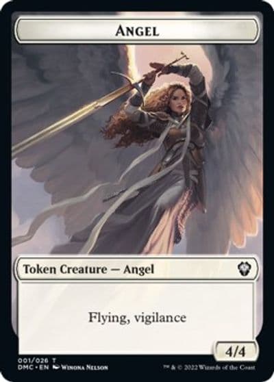 Angel Token Commander: Dominaria United Magic card