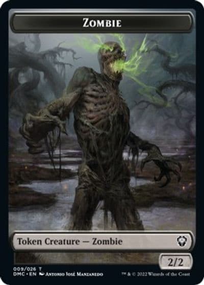 Zombie Token Commander: Dominaria United Magic card