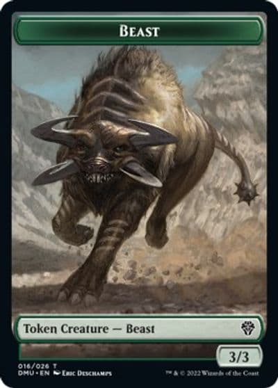 Beast Token Dominaria United Magic card