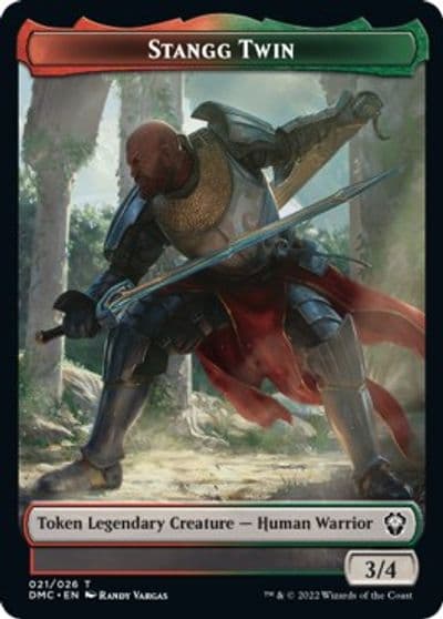 Stangg Twin Token Commander: Dominaria United Magic card
