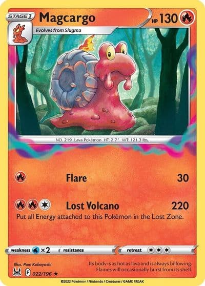 Magcargo SWSH11: Lost Origin Pokemon card